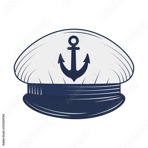 sailor cap nautical icon