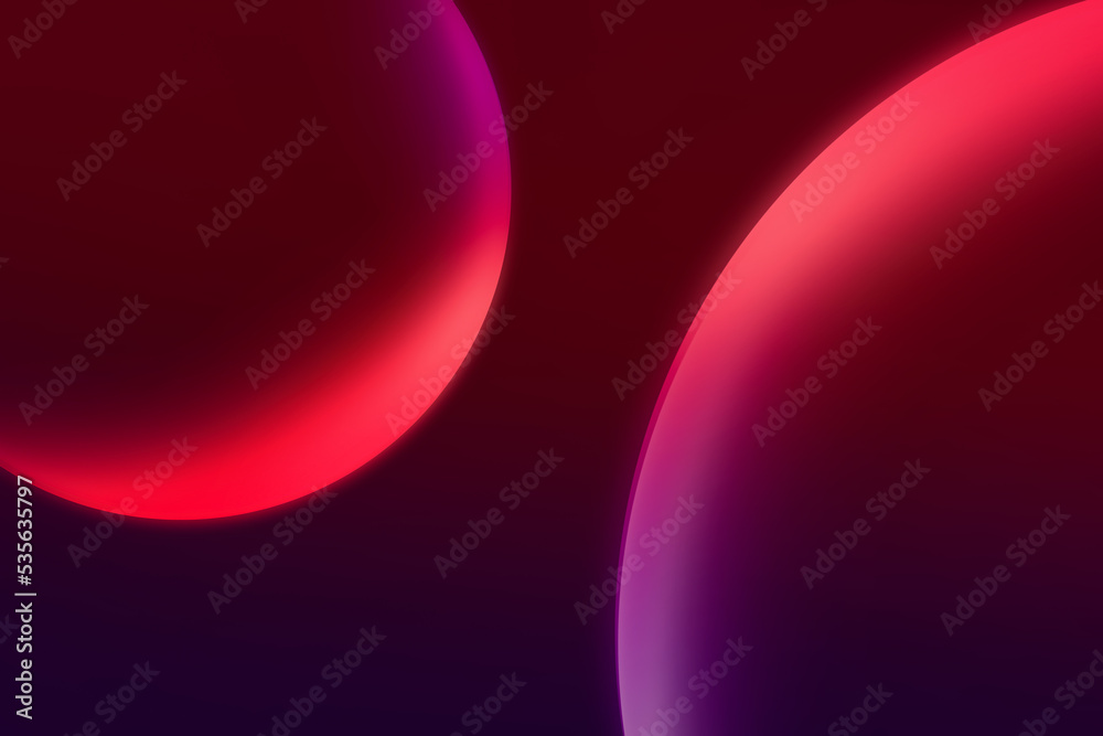 Abstract luxury and premium glowing shapes background design. Modern trendy wallpaper backdrop
