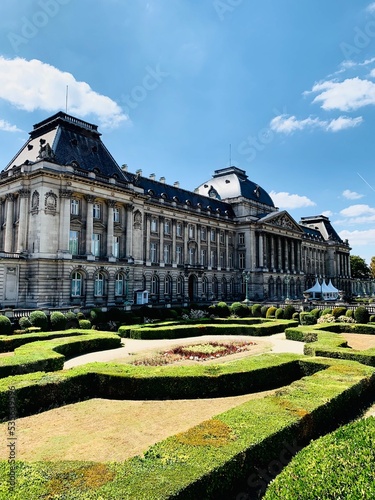 Royal palace. Brussels, Belgium.