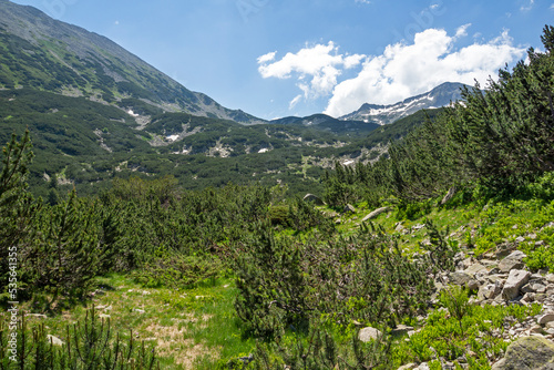 Landscape of Pirin Mountain  Bulgaria