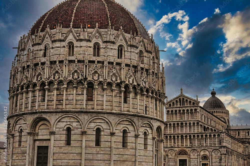 Fototapeta premium Battistero di Pisa