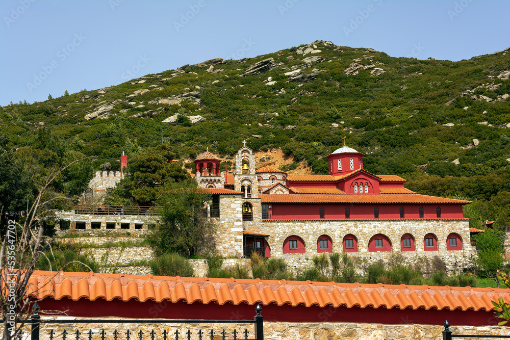 Agiou panteleimonous monastery in Penteli, Greece
