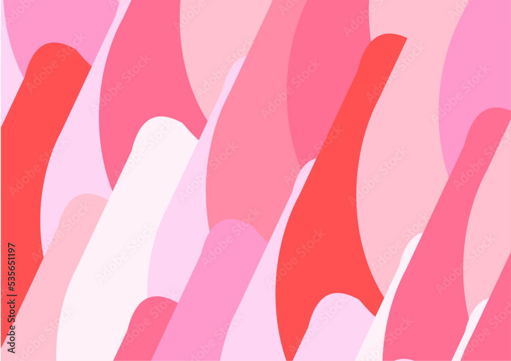The background image uses a curved shape overlaid with pink tones for use in graphics.