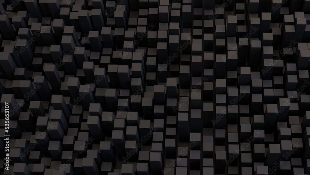 3D Futuristic cubes background Abstract geometric grid pattern 3D Futuristic cubes background Abstract geometric grid pattern