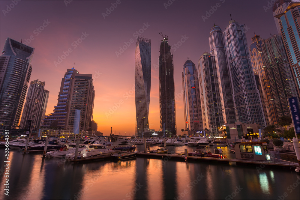 Dubai City Skyline
