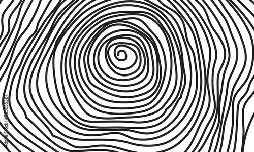 unique abstract hand drawn background black spiral.vector illustration.