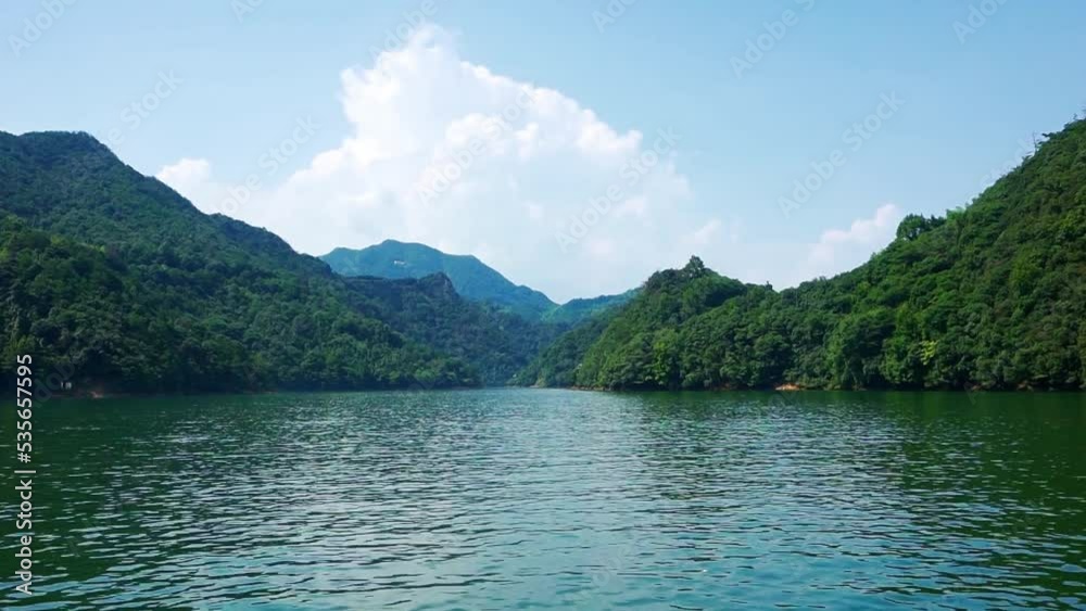 aerial view of beautiful lake and green hill in shaoxing,zhejiang aerial view of beautiful lake and green hill in shaoxing,zhejiang