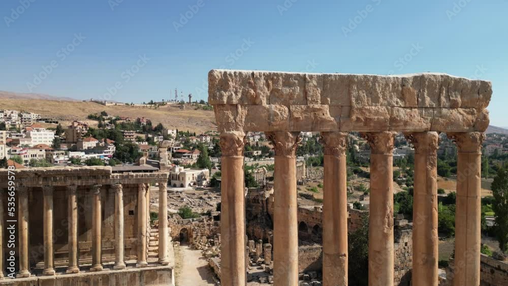 Baalbek Lebanon Temple of Jupiter Roman Ruins Heliopolis