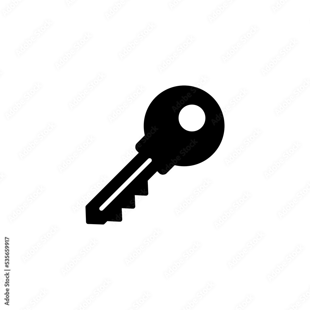 Key icon vector for web and mobile app. Key sign and symbol. Key icon vector for web and mobile app. Key sign and symbol.