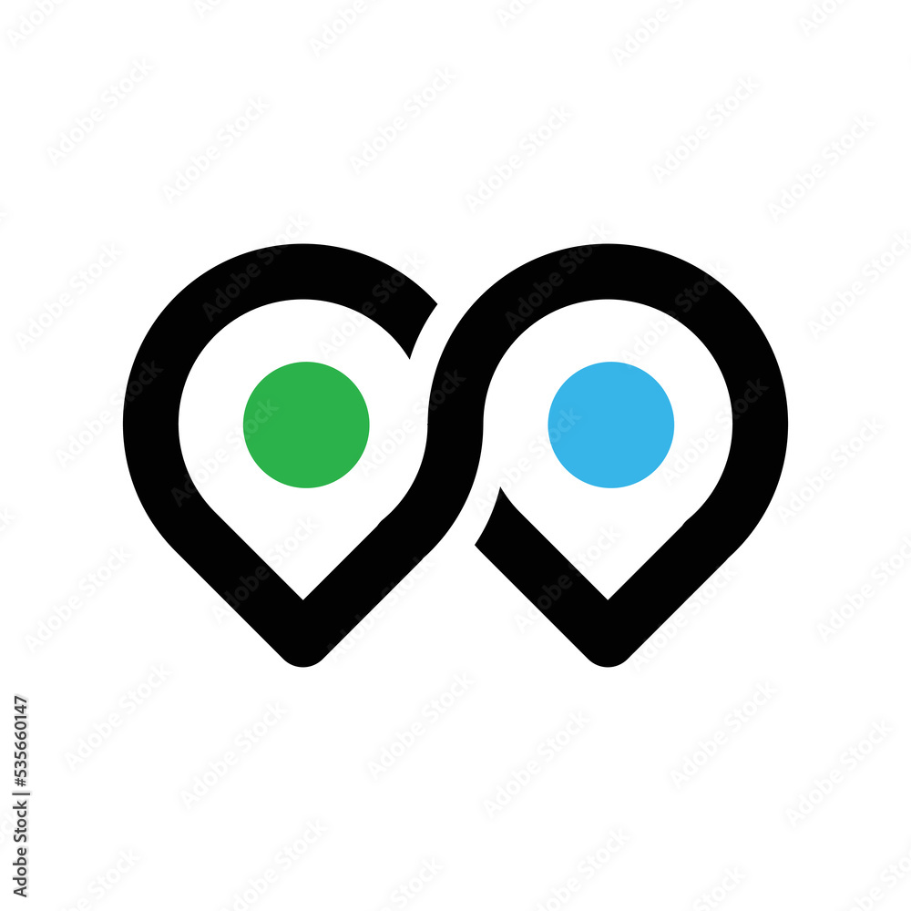 Location icon design. Symbol location icon Location icon design. Symbol location icon