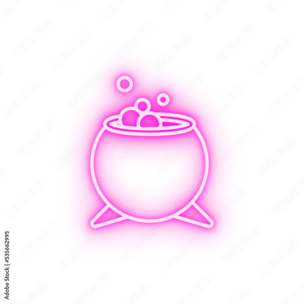pot magic neon icon pot magic neon icon