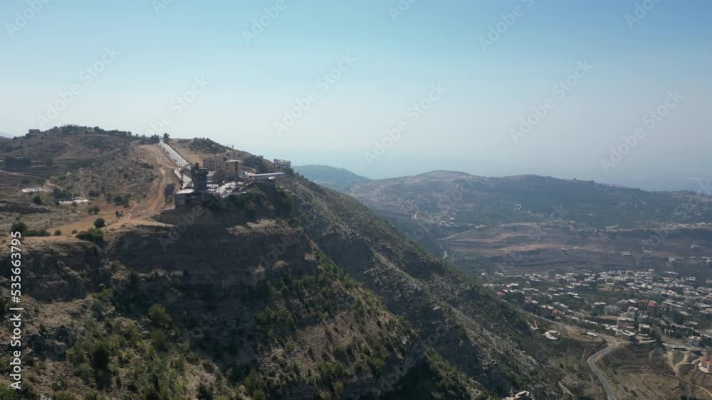 Beautiful mountains at sunset in Lebanon Beautiful mountains at sunset in Lebanon