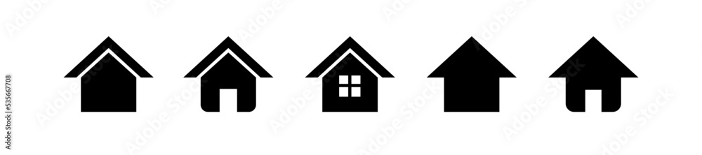 house icon. house, home, property, real estate or residential in flat style - stock vector house icon. house, home, property, real estate or residential in flat style - stock vector