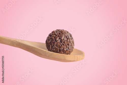 Brigadeiro Gourmet. Typical Brazilian sweet.