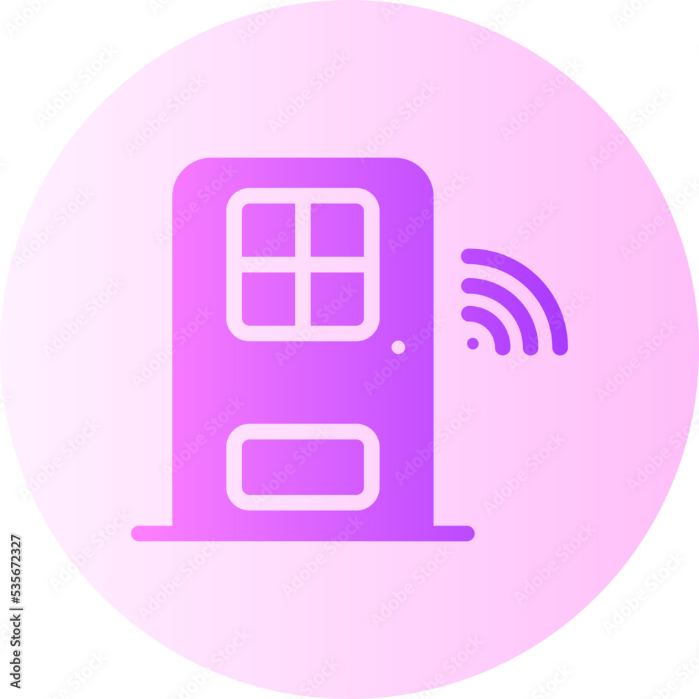 door gradient icon door gradient icon