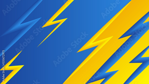 Blue yellow abstract background