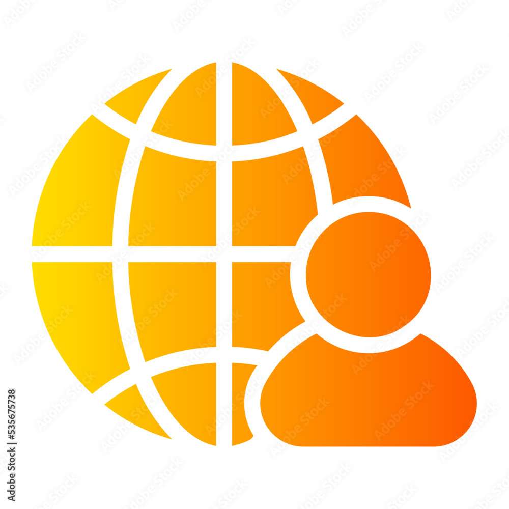 candidate gradient icon candidate gradient icon
