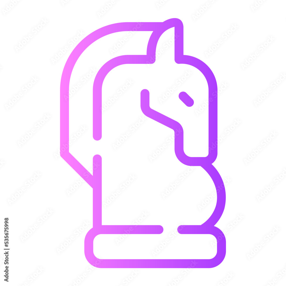 strategy gradient icon strategy gradient icon