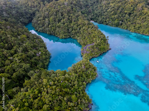 Blue Lagoon in Cendrawasih Bay