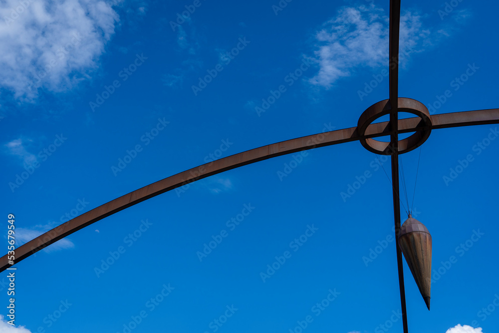 Lead line located on the Punto Cero bridge in Medellin Colombia. Lead line located on the Punto Cero bridge in Medellin Colombia.
