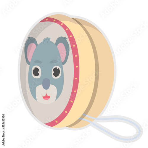 Yoyo flat icon,linear,outline,graphic,illustration