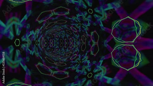 Portal Tunnel Animation HD 25fps