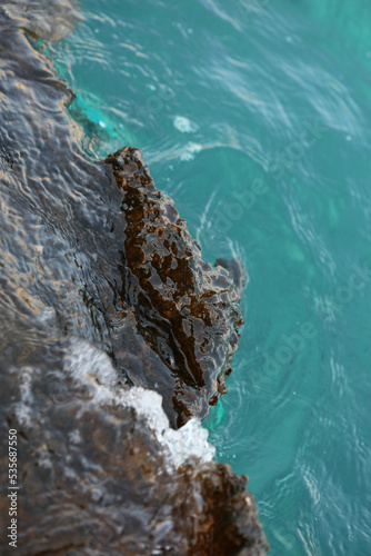 Sea rocks abstracts close up modern background high quality big size print