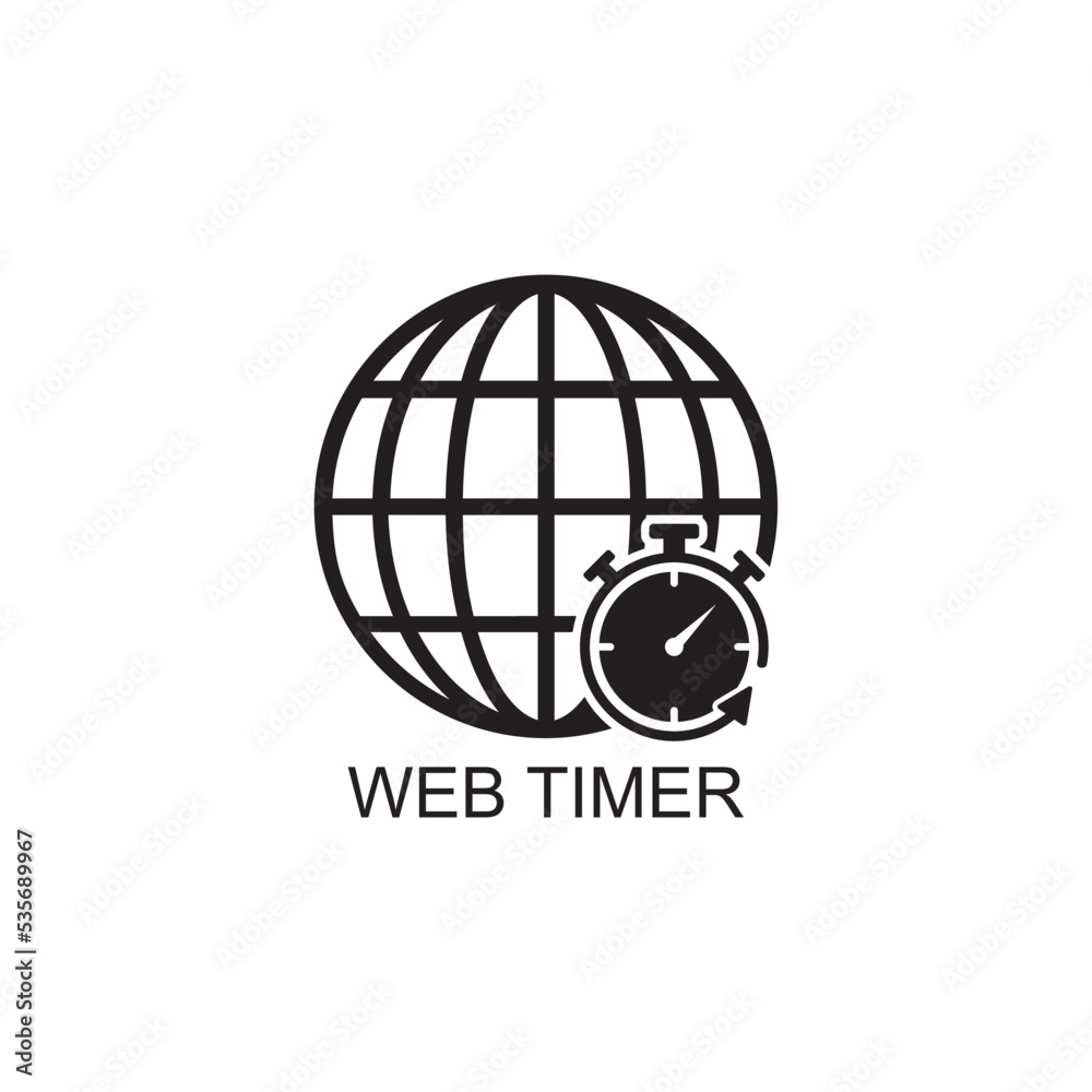 web timer icon , web icon web timer icon , web icon
