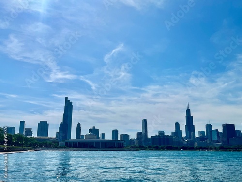Chicago Overlooking Lake Michigan
