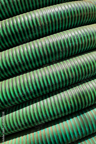 Green  Reinforced PVC Tube