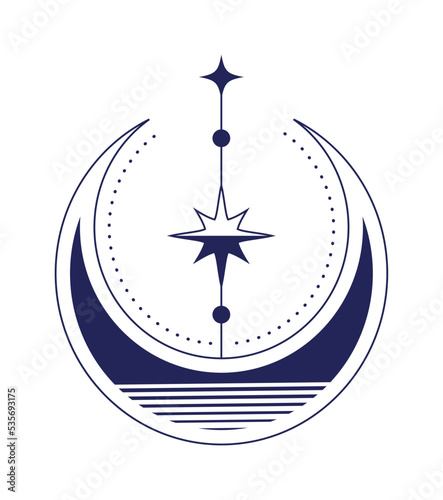 crescent moon and star astrology