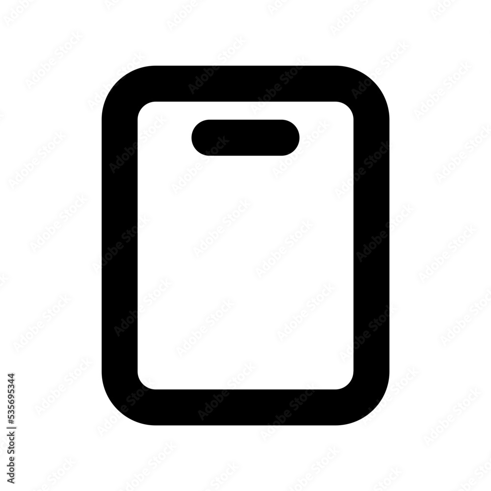 Cutting Board Flat Vector Icon Cutting Board Flat Vector Icon
