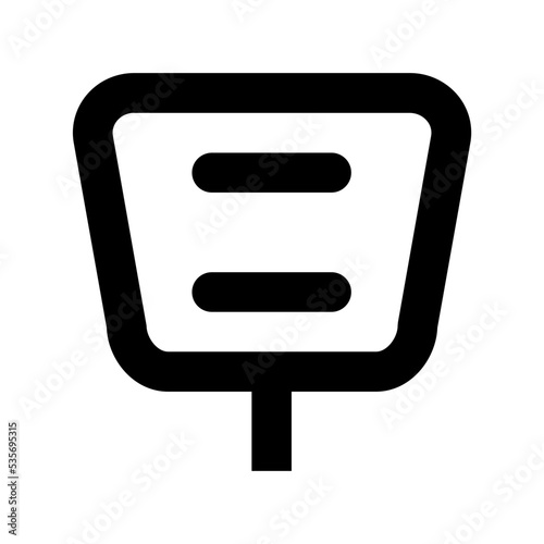 Spatula Flat Vector Icon