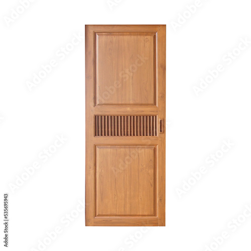 brown old wooden door png file