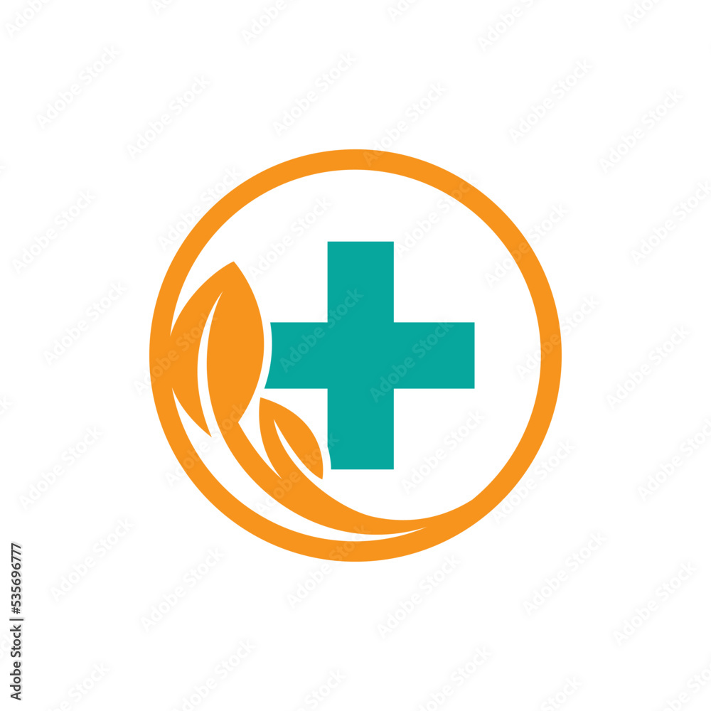 Fototapeta premium Medical logo template icon design