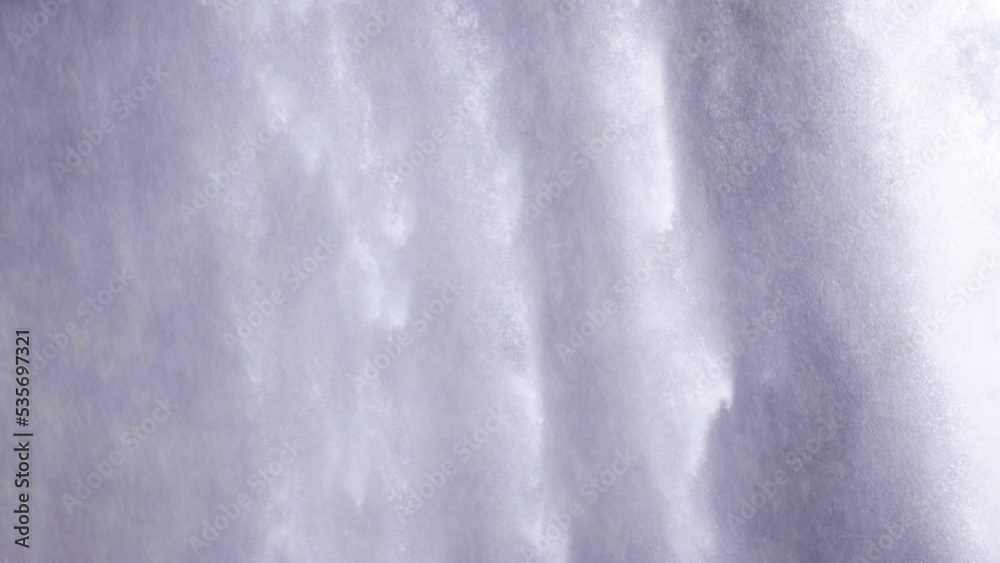 Incredible slow motion tracking shot of the Seljalandsfoss waterfalls in Iceland. Incredible slow motion tracking shot of the Seljalandsfoss waterfalls in Iceland.