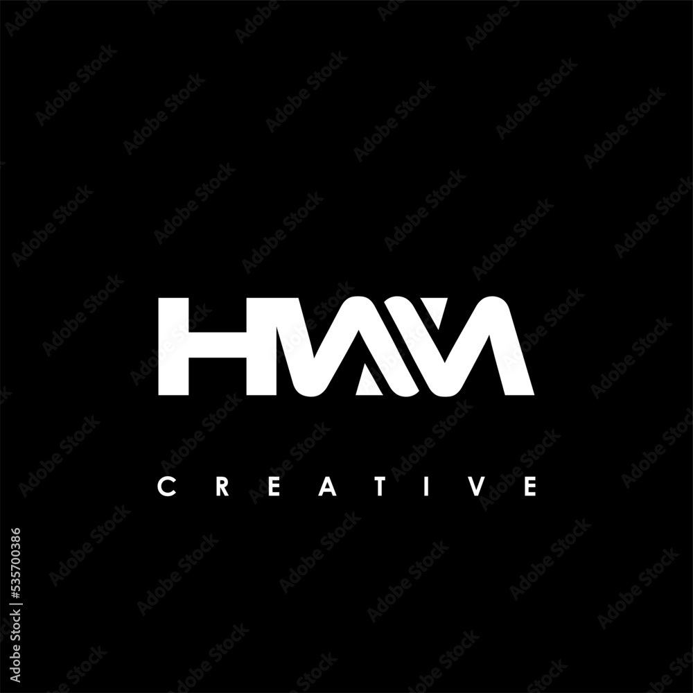 HWM Letter Initial Logo Design Template Vector Illustration HWM Letter Initial Logo Design Template Vector Illustration