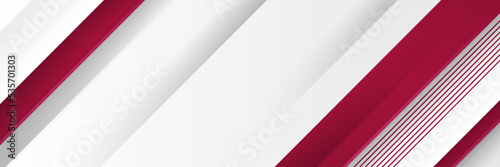 Abstract red gray gray white blank space modern futuristic banner background vector illustration design. Vector illustration design for presentation, banner, cover, web, card, poster, wallpaper