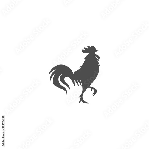Rooster logo icon design