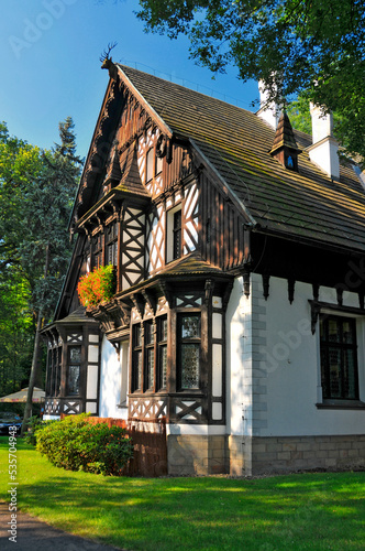 Hunting palace in Promnice, Silesian Voivodeship, Poland