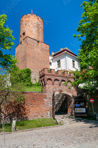 Castle in Lagow, Lubusz Voivodeship, Poland photo