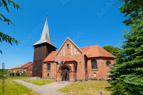 Church of Nativity of the Blessed Virgin Mary in Sieniawa, Lubusz Voivodeship, Poland
