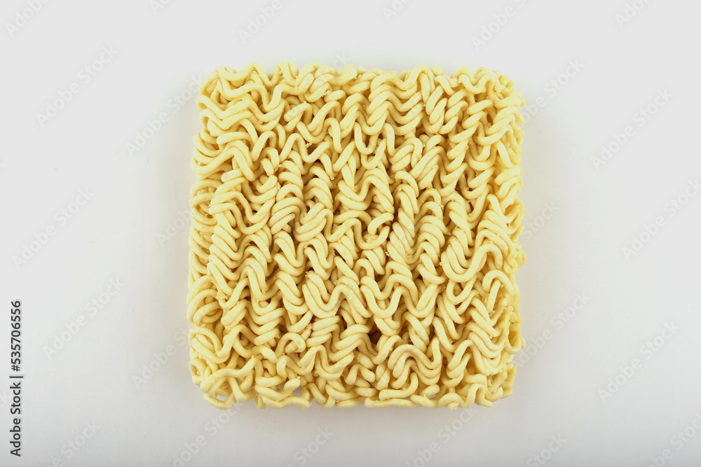 Obraz premium noodles on a white background