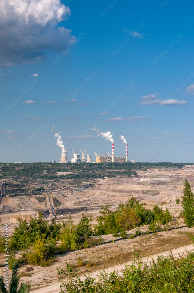 Power station Belchatow, Lodz Voivodeship, Poland Power station Belchatow, Lodz Voivodeship, Poland