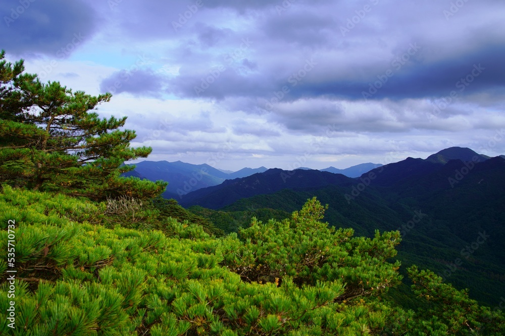 South Korea, Mungyeong Juheulsan scenery