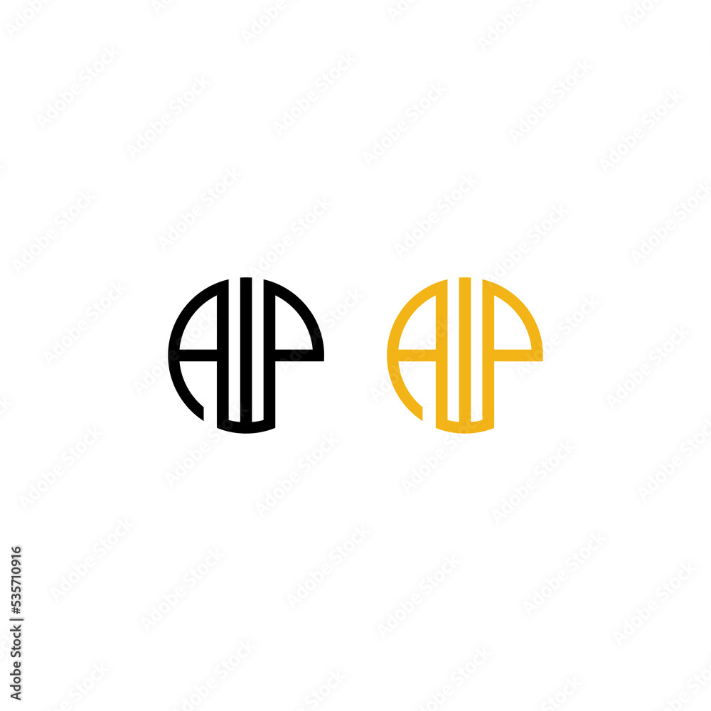 letter logo at AE ATC black orange background letter logo at AE ATC black orange background
