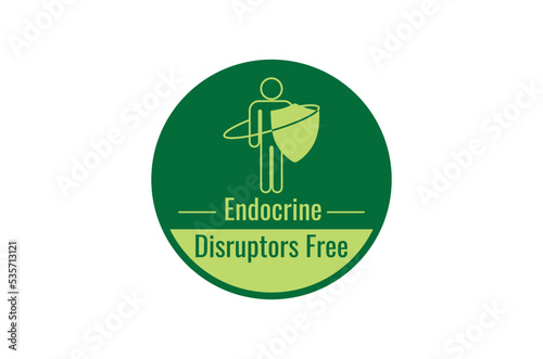 endocrine disruptors free icon vector illustration 