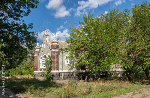 Abandoned old sanatorium Kuialnyk in Odessa, Ukraine photo