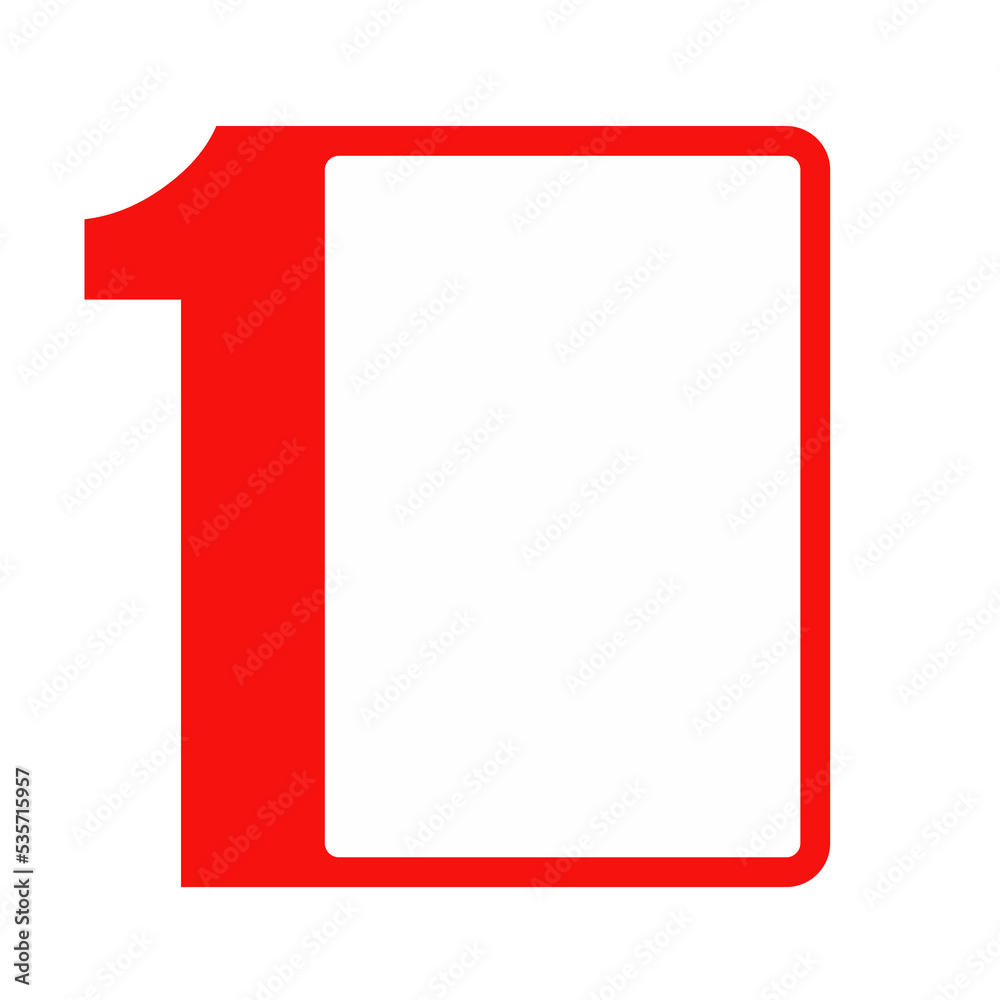 Empty label element with 10 number Empty label element with 10 number