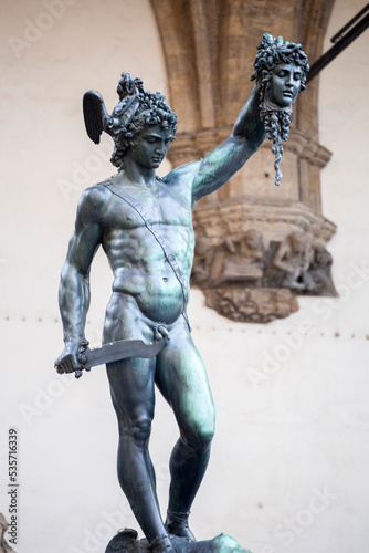 Beautiful statue in Florence, Italy